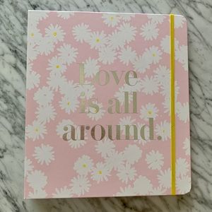 Kate Spade, Bridal Planner Binder "Love is all around."
